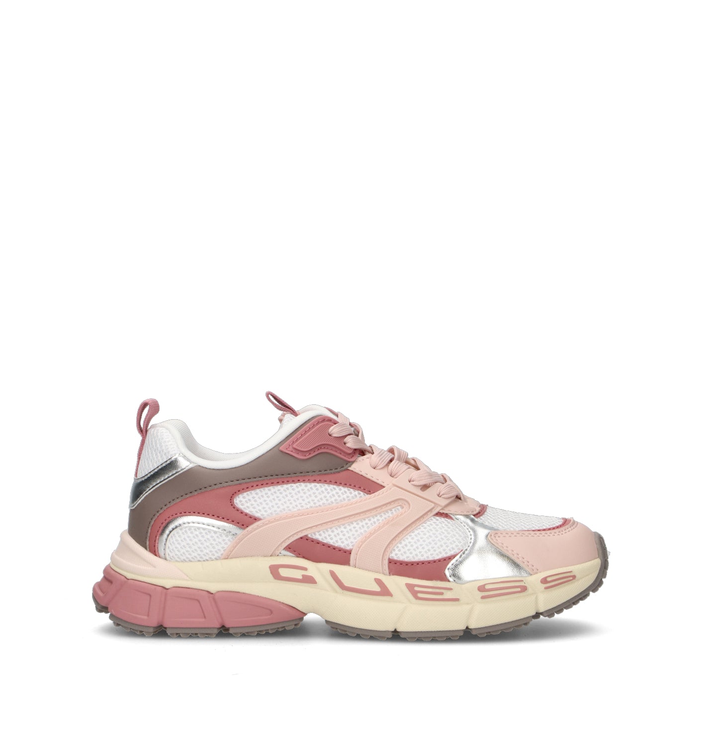 GUESS Sneaker donna rosa/bianca
