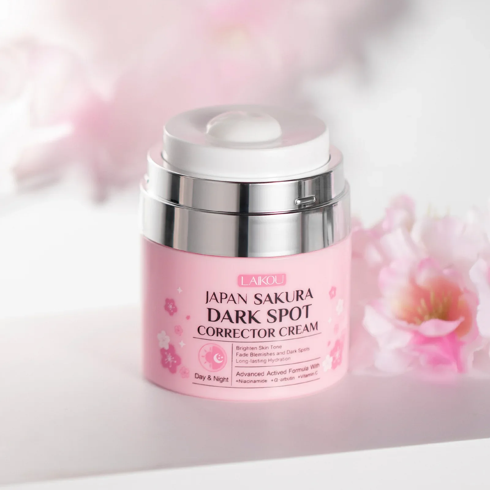 LAIKOU soin du visage sérum hydratant crème pour le visage peau sèche hydratante Sakura ton crème visage Essence soin de la peau du visage 50g