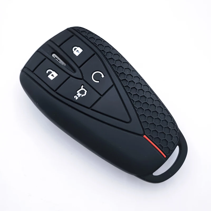 Für Changan CS35 Plus CS55 PLUS CS75 PLUS Eado UNI-T UNI K Oushang X5 X7 EV Gummi Silikon Auto Fernbedienung fall Schlüsselbund Schlüssel Abdeckung Image