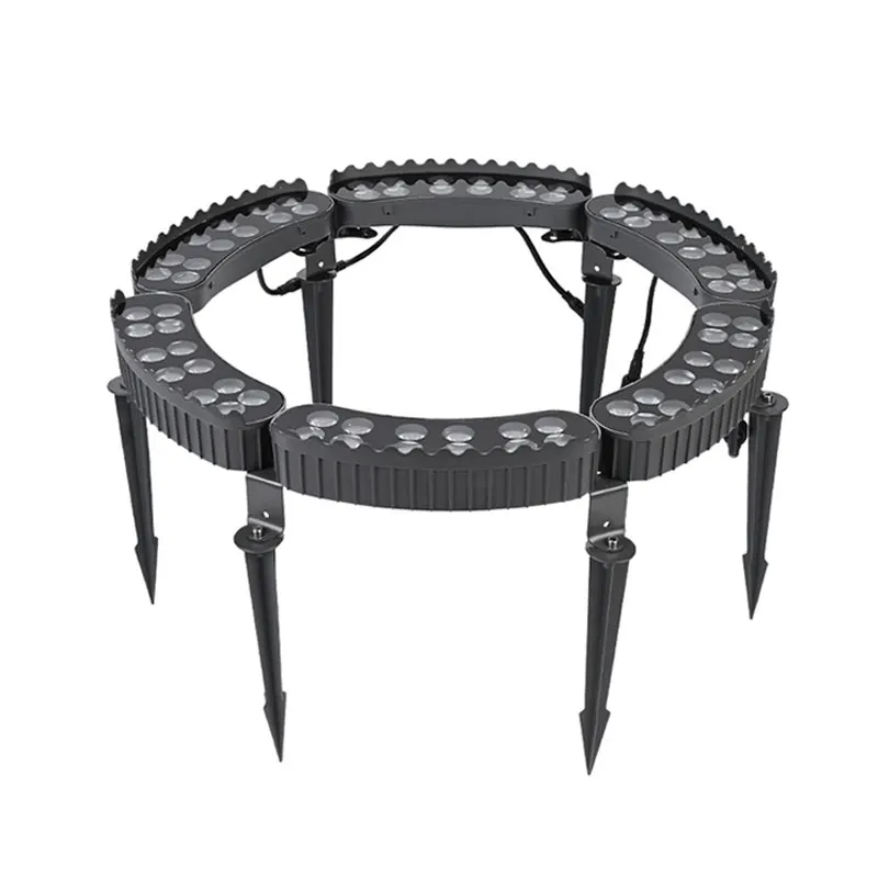 Led Outdoor Wasserdicht Umgebenden Baum Ring Beleuchtung Baum Schießen Landschaft Bunte Baum Umarmung Licht