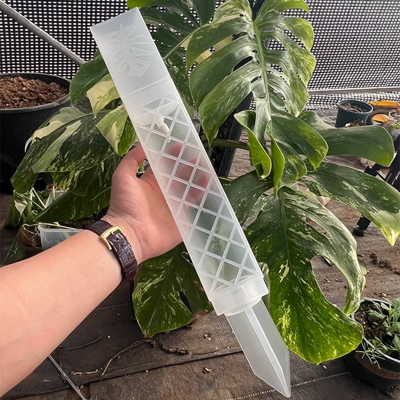 Pflanzen Kletterstock Pflanzenstange Sphagnum Pflanzenstützgitter Rahmen Wassermoos Säulenstange für Topfblumenreben Klettern Image