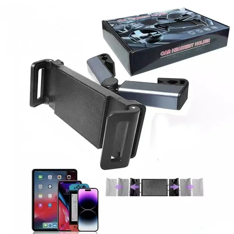 Auto Ständer Für Tablet & Telefon Halter Rücksitz Kopfstütze Montage Halter Zubehör IPad Pro Universal Größe Amagi Image