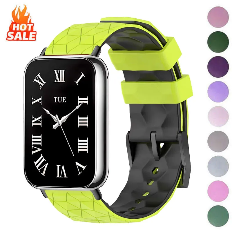 Fußball-Muster Silikonarmband Ersatz Smartwatch Handgelenk Armband Correa für Xiaomi 9 8 Pro Redmi Uhr 5 4 Image