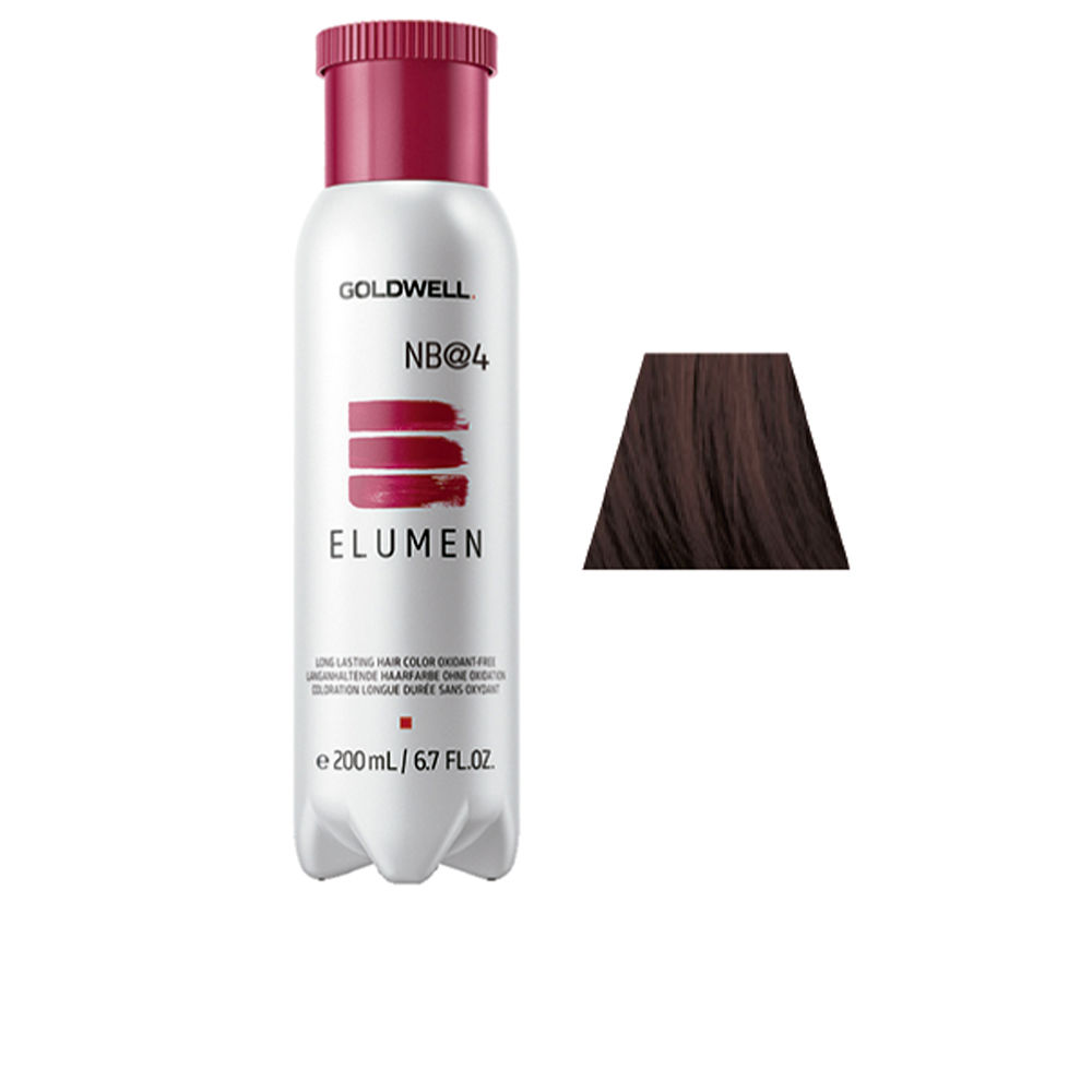 Elumen Long Lasting Hair Color Oxidant Free #nb@4 200 ml Image