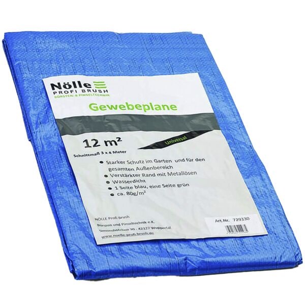 Nölle Abdeckplane 6,0 x 8,0 m blau blau Image