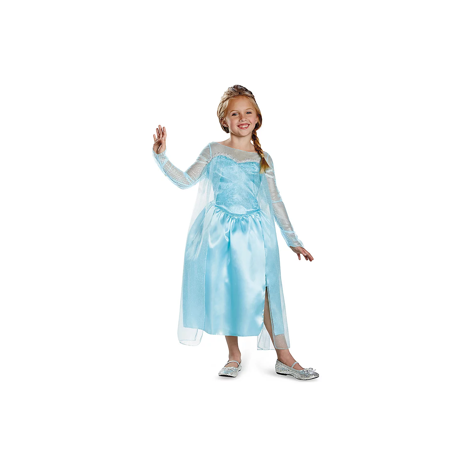 Disney Kinder-Kostüm Elsa, hellblau
