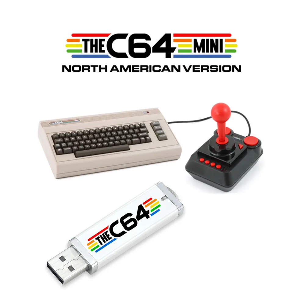 C64Mini Game Consoles Video Game Sticks with 5370 Retro Video Games for C64MINI Latest Version 1.6.1 Version Stick Drop Shipping