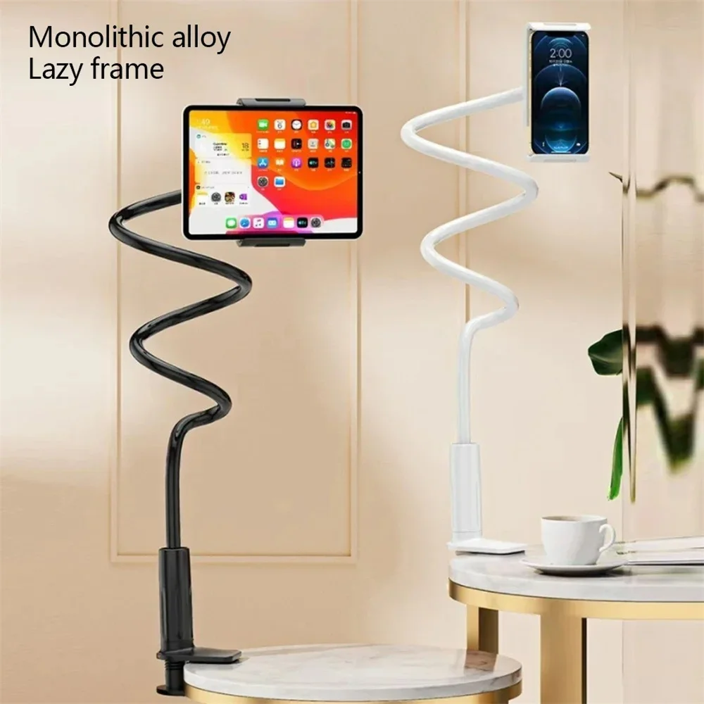 Universeller Tablet-Halter, tragbar, flexibel, verstellbar, 360° ° Clip Lazy Holder Home Bed Desktop Halterung Smartphone Tablet Ständer Image