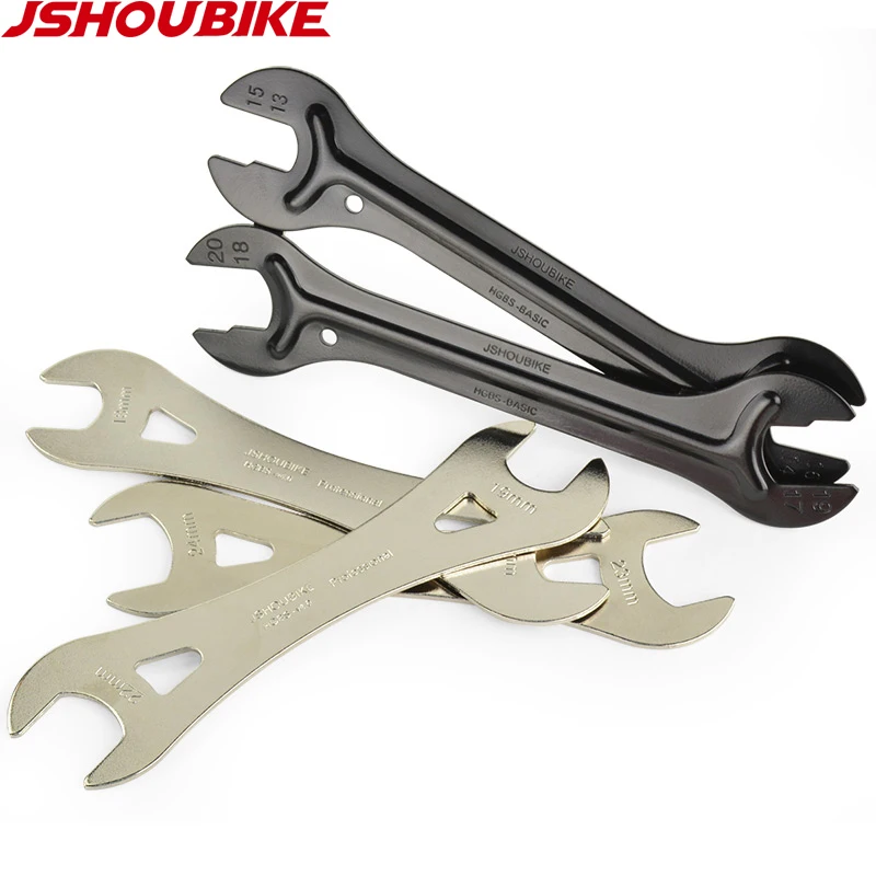 JSHOUBIKE 13/14/15/16/17/18/19/20/21/22/23/24mm Fahrrad DrumHeadset Gabelschlüssel leicht gehärtet für Shimano SRAM MTB Image
