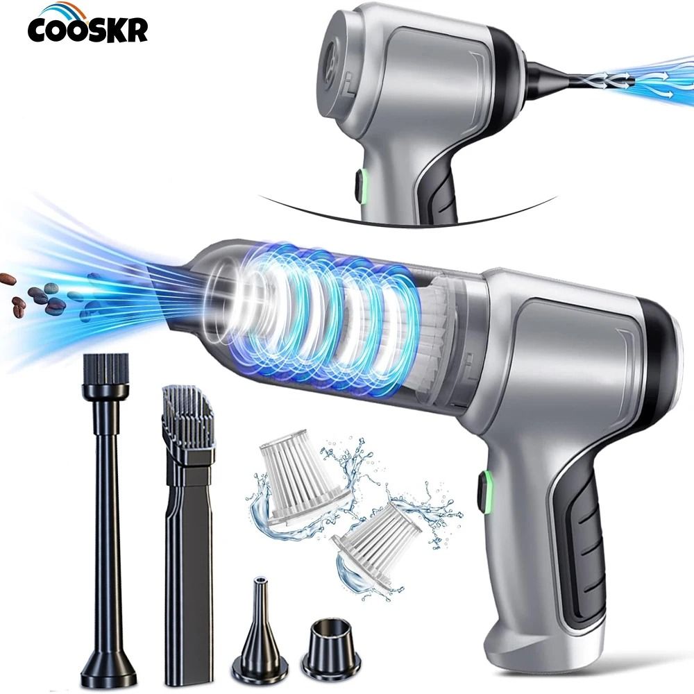 Car Vacuum Cleaner 95000PA Strong Suction Handheld Wireless Vacuum Cleaner For Car Household Portable Vacuum Cleaner Blo pro Version 4 Filter