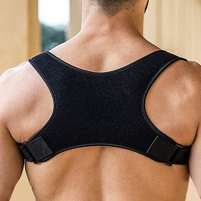 Medical Shoulder Support Corrector Back Brace, Adjustable Posture Corrector For Humpback Prevention Back Health Care xl Weight 80 100kg