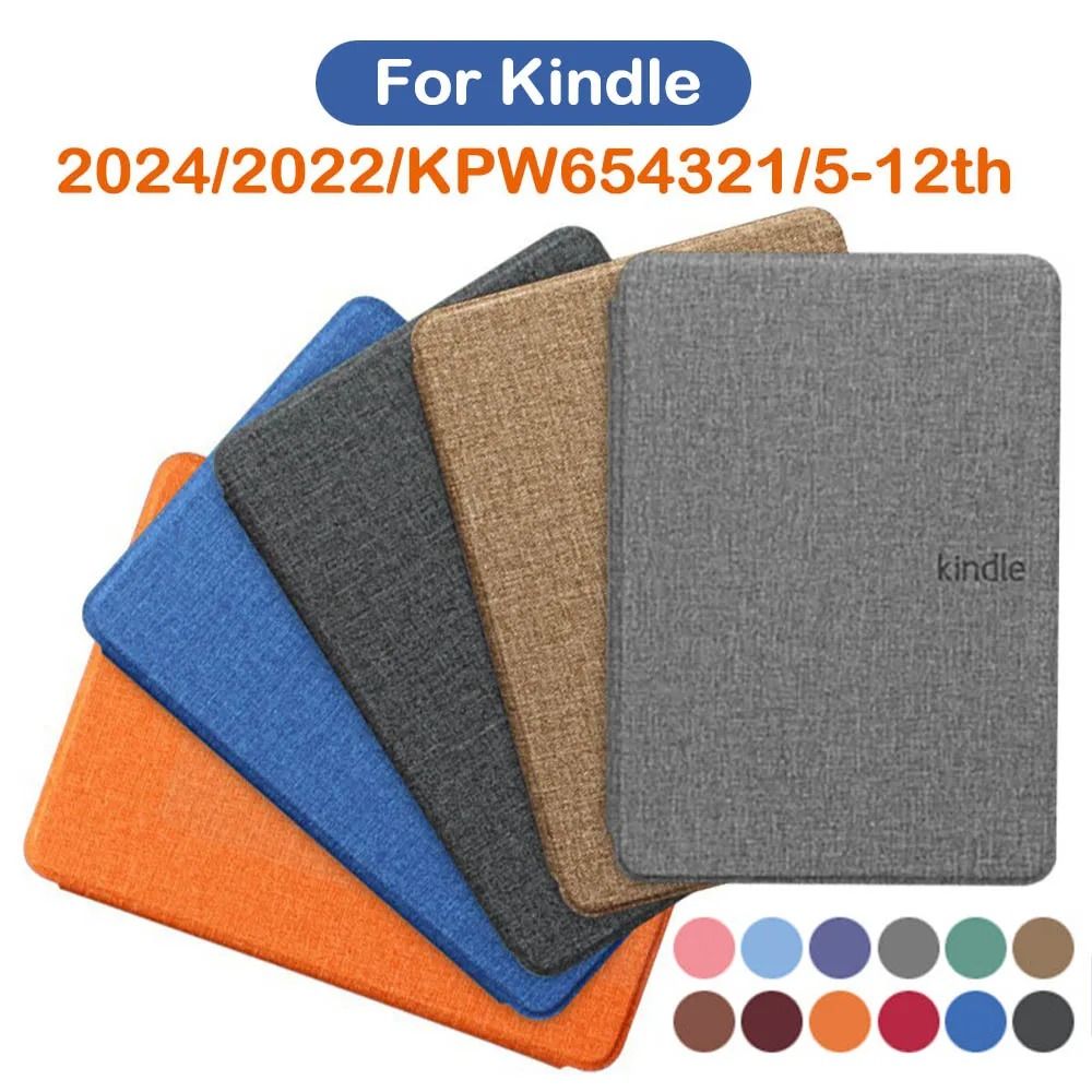Magnetic Case For Kindle 20122024 Generations 6 6.8 7 Inch Protective Cover sa569p Sa568b 2024 orange
