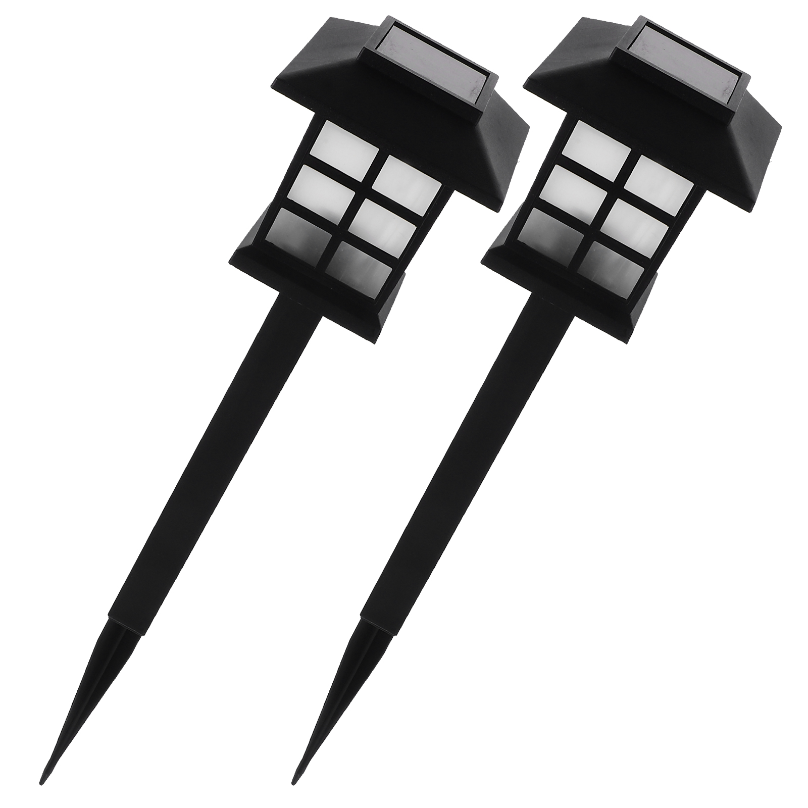 2 PCS Solar Lawn Lamp Lights For Garden Landscape, ABS LED Outdoor Decoration, Energy Floor Yard Ornament 2 PCS Solar Lawn Lamp Lights For Garden Landscape, ABS LED Outdoor Decoration, Energy Floor Yard Ornament