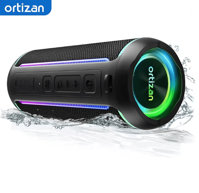 Ortizan X30 Portable Bluetooth Speaker With Bass Boost And Waterproof Design Ortizan X30 Portable Bluetooth Speaker With Bass Boost And Waterproof Design