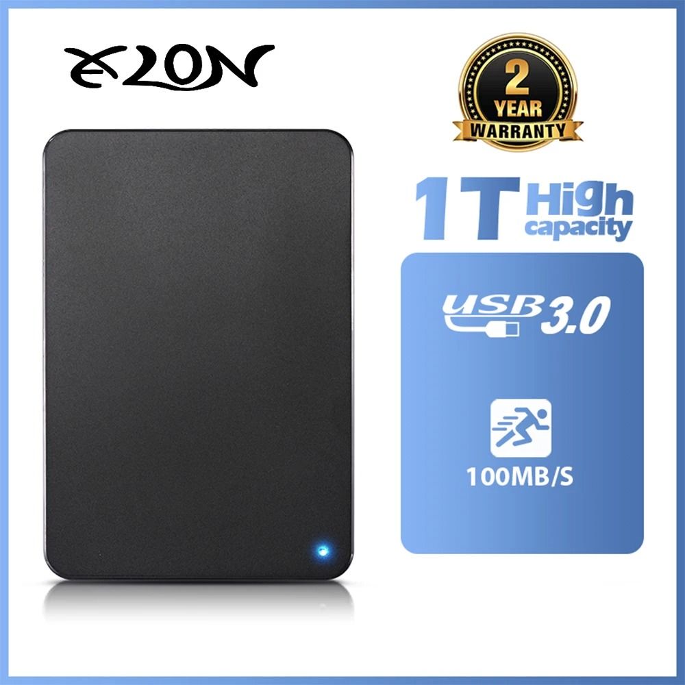Portable External Hard Drive USB 3.0 High Speed HDD For Laptop PC MacBook PS4 PS5 320gb