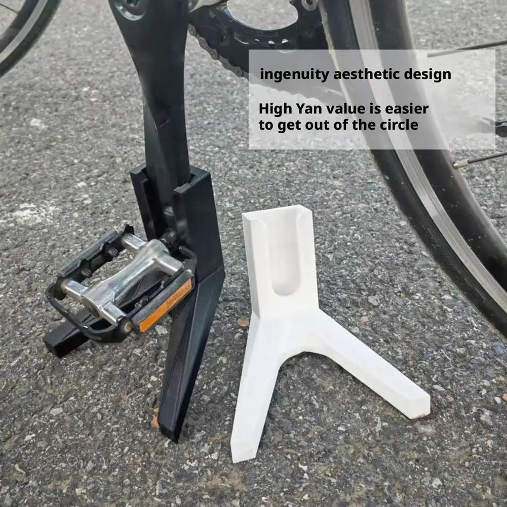Heavy Duty Bicycle Kickstand For Mountain Bike,Tool Free Installation Adjustable Side Stand For Stable Parking,Road Bike black