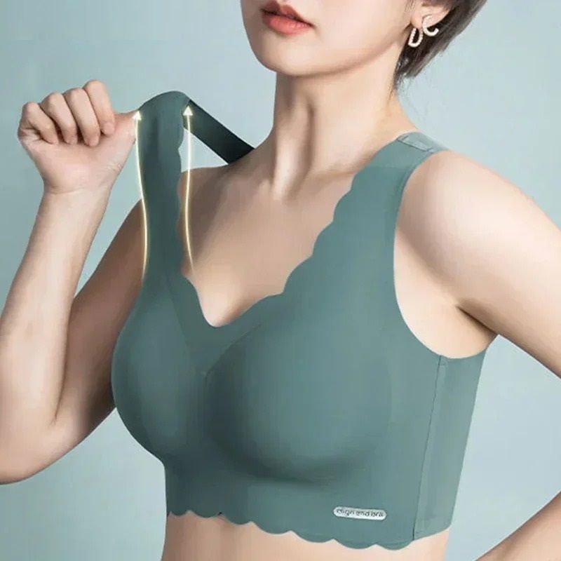 Seamless Push Up Bralette For Everyday Comfort skin xxl one Size