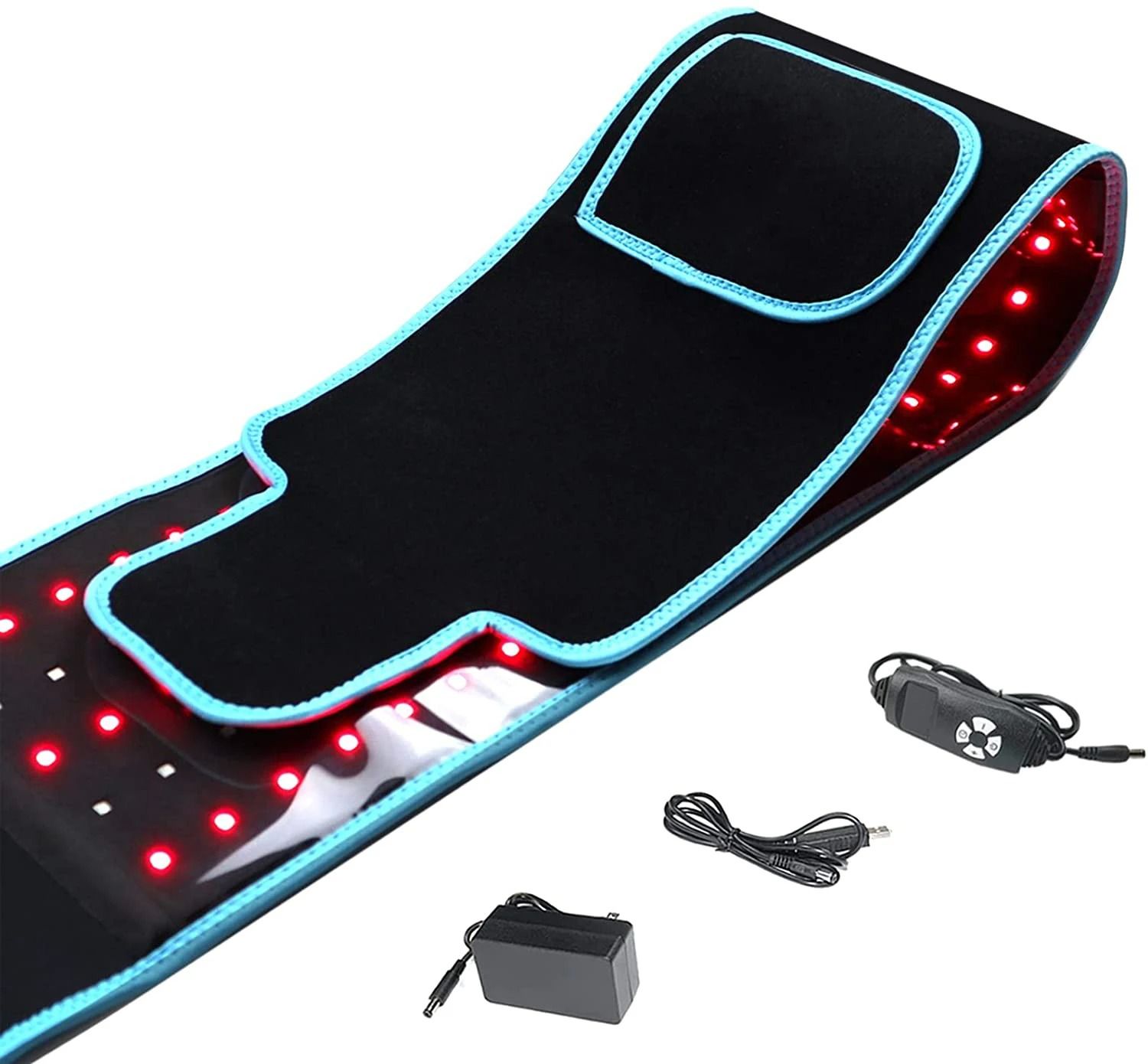 LED Light Therapy Belt For Body Slimming And Muscle Recovery black au