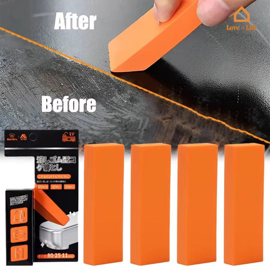 Multi Purpose Reusable Scale Eraser Anti Scratch Rust & Stain Removal Brush For Kitchen, Faucet, And Cookware Cleaning Multi Purpose Reusable Scale Eraser Anti Scratch Rust & Stain Removal Brush For Kitchen, Faucet, And Cookware Cleaning