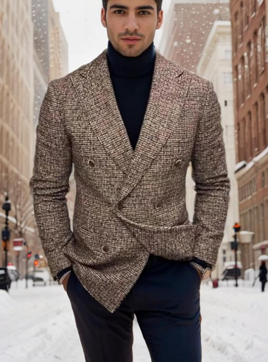 Modern Slim Fit Blazer For Men, Versatile Sport Coat, Casual Business Suit Jacket, Comfortable And Breathable gray s