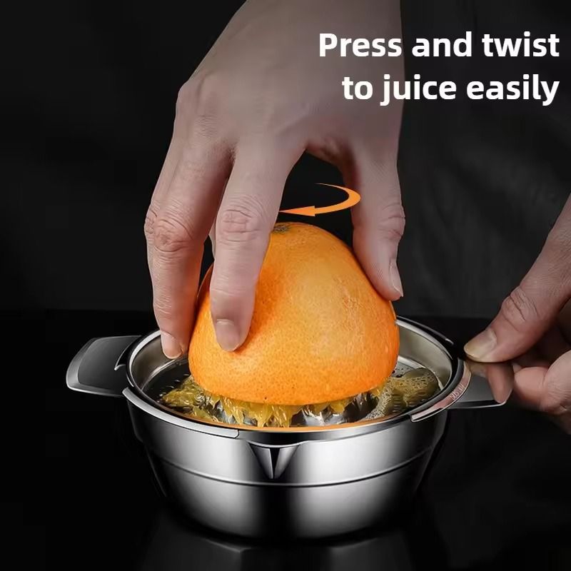 Stainless Steel Manual Juicer For Lemons Oranges And Citrus Fruits Stainless Steel Manual Juicer For Lemons Oranges And Citrus Fruits