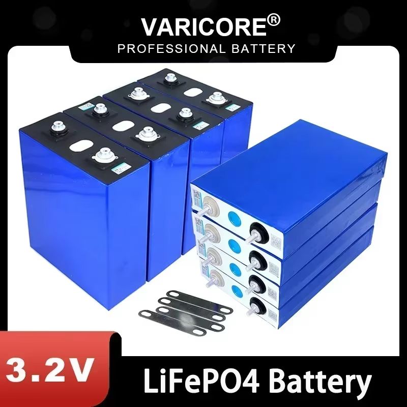4PCS LiFePO4 Rechargeable Battery Pack 3.2V 280Ah360Ah Deep Cycle Power Cells For Solar, RV, Golf Cart & Electric Veh 200ah Stud 4pcs