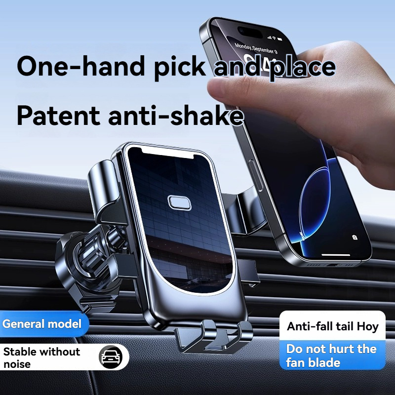 Universal Smartphone Holder, Air Vent Suction Hook Mount, Car Navigation Bracket For Phones 2