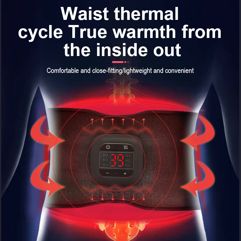 EMS Muscle Stimulator, Electric Abdominal Toning Belt, Body Slimming Massager, Heating Warm Waist, Fitness, Weight Loss EMS Muscle Stimulator, Electric Abdominal Toning Belt, Body Slimming Massager, Heating Warm Waist, Fitness, Weight Loss