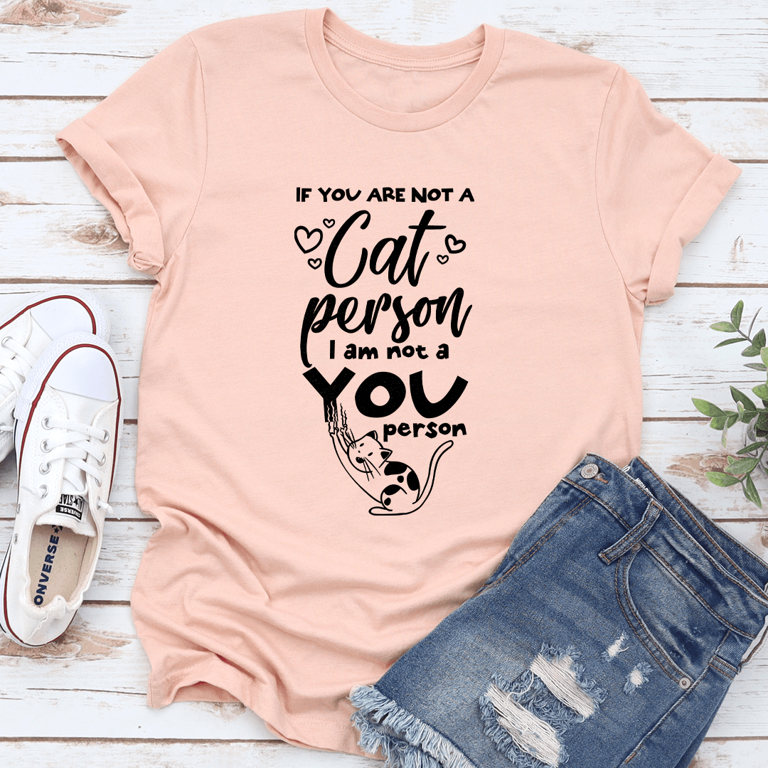 If You Are Not A Cat Person Tee 2XL Athletic Heather