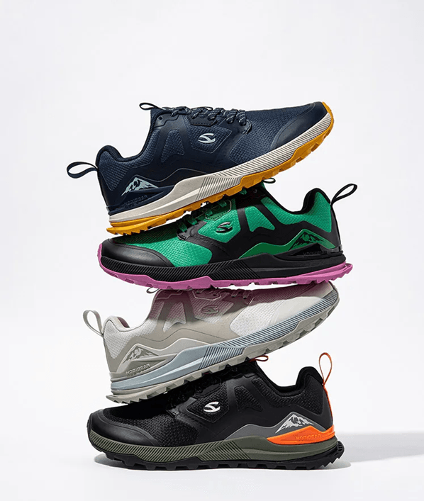 HobiTrek Unisex Hiking Shoes Non Slip Outdoor Sneakers us 11.5 black