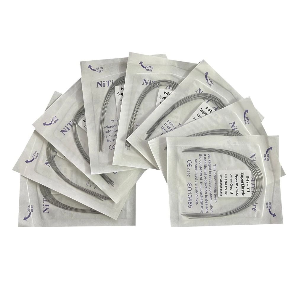 Dental Orthodontic NITI Arch Wires Set For Braces 018 Lower