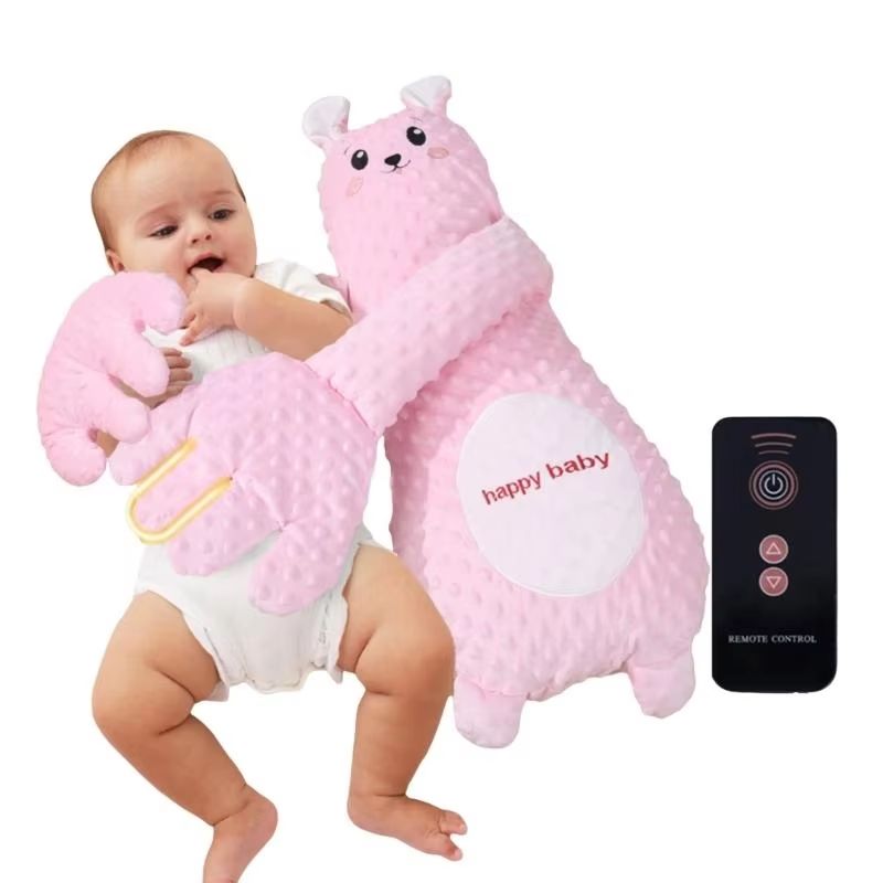 Infant Soothing Patting Hand Toy With Remote Control For Baby Sleep giraffe