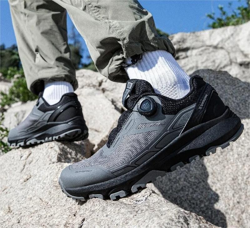 Breathable Mesh Hiking Shoes For Men e 8.5