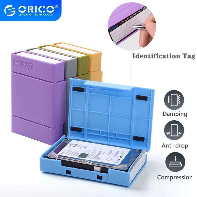 ORICO PHP 35 3.5 Inch Hard Drive Protective Storage Box With Shockproof & Waterproof Function green