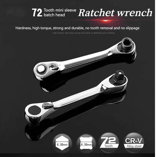 Compact DualDrive Ratchet Wrench Compact DualDrive Ratchet Wrench