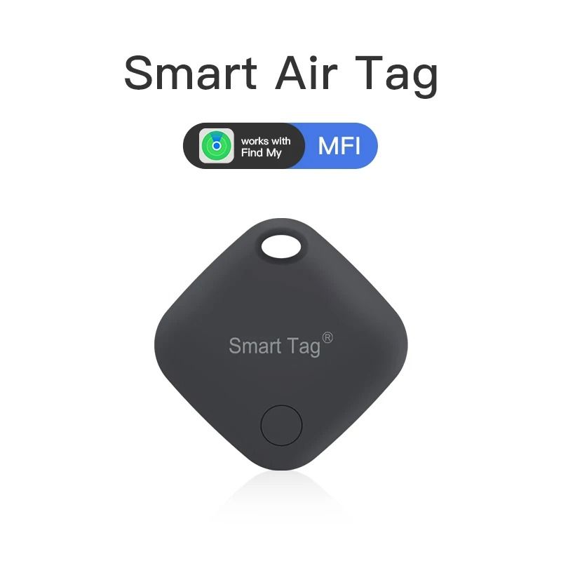 Smart Bluetooth Alarm Tracker Works With Find My App Anti Lost Device For IPhone MFI Rated yellow