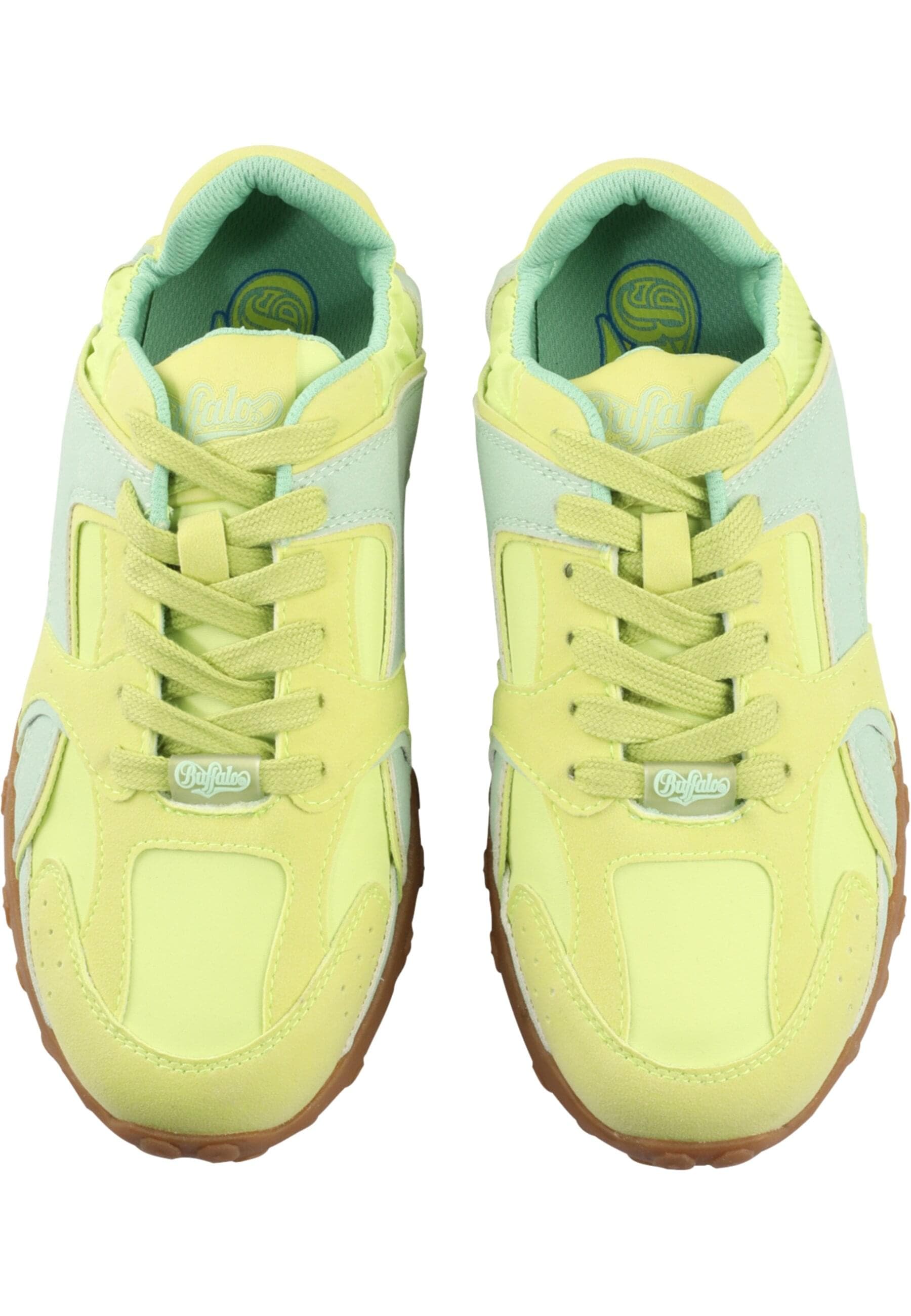 Trainingsschuh BUFFALO "Buffalo AZURA", Damen, Gr. 42, grün, blau, Schuhe