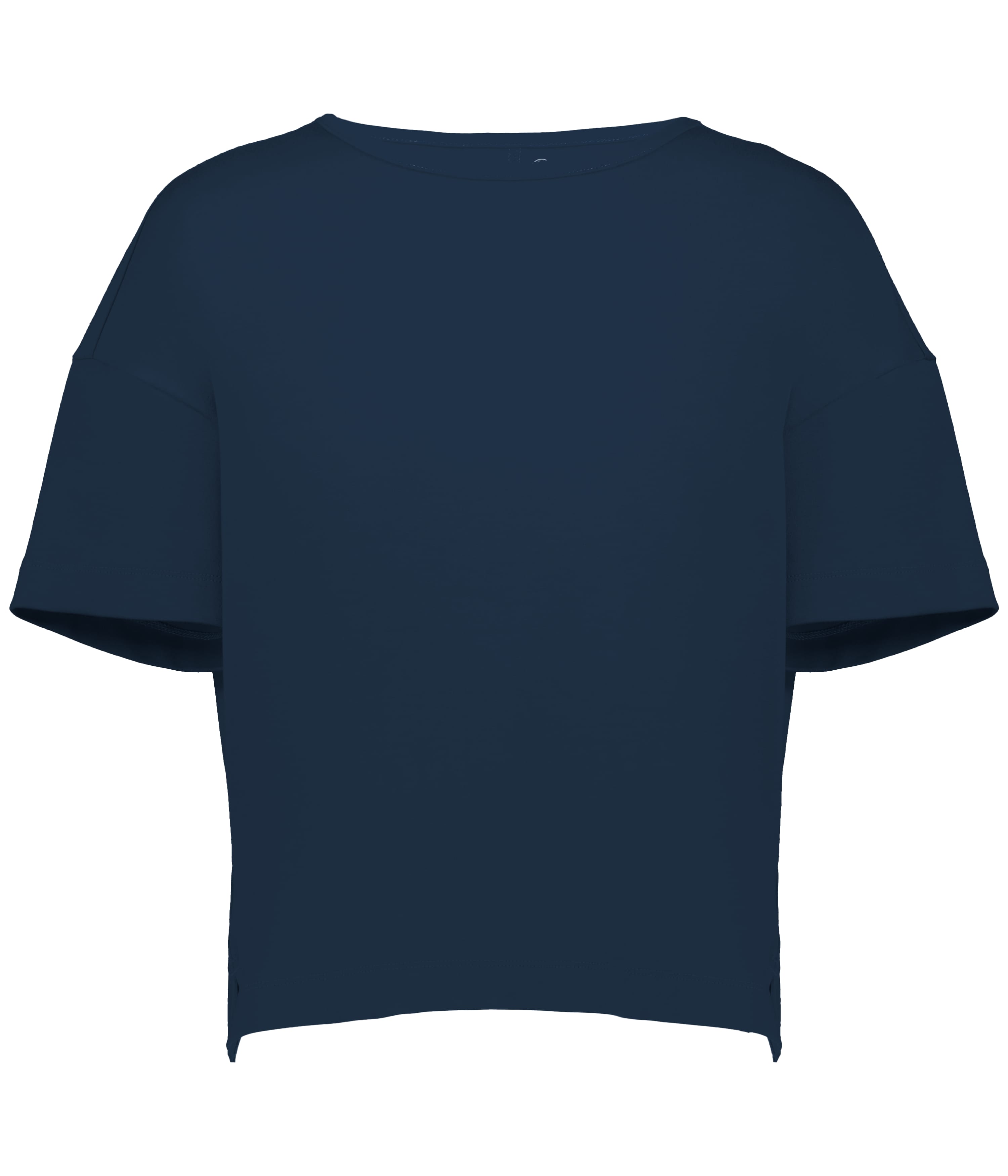 Holloway 223491 GIRLS EFFORTLESS Top in Navy Blue size Small | Polyester Blend