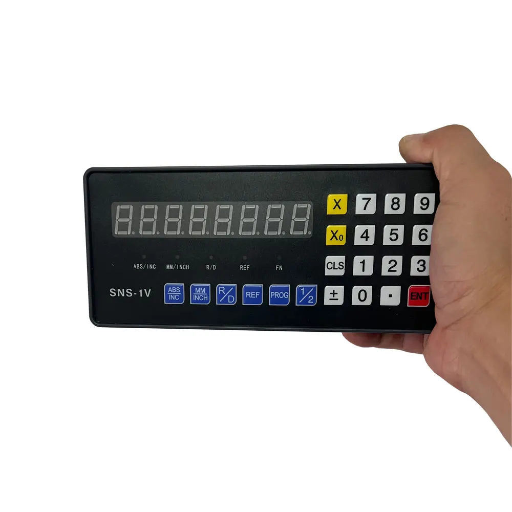 Display digitale con encoder angolare con display digitale, scala lineare ad alta precisione, righello ottico, display elettronico