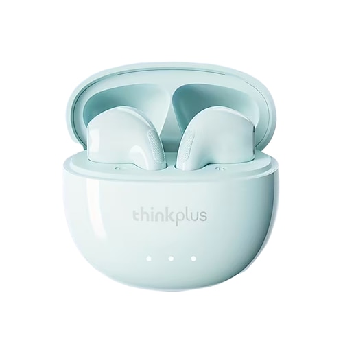 auricolari wireless lenovo lp2 pro con cancellazione del rumore, custodia di ricarica bluetooth 5.0 con microfono, auricolari wireless in-ear comodi e stereo ad alta fedeltà (modello 2025)