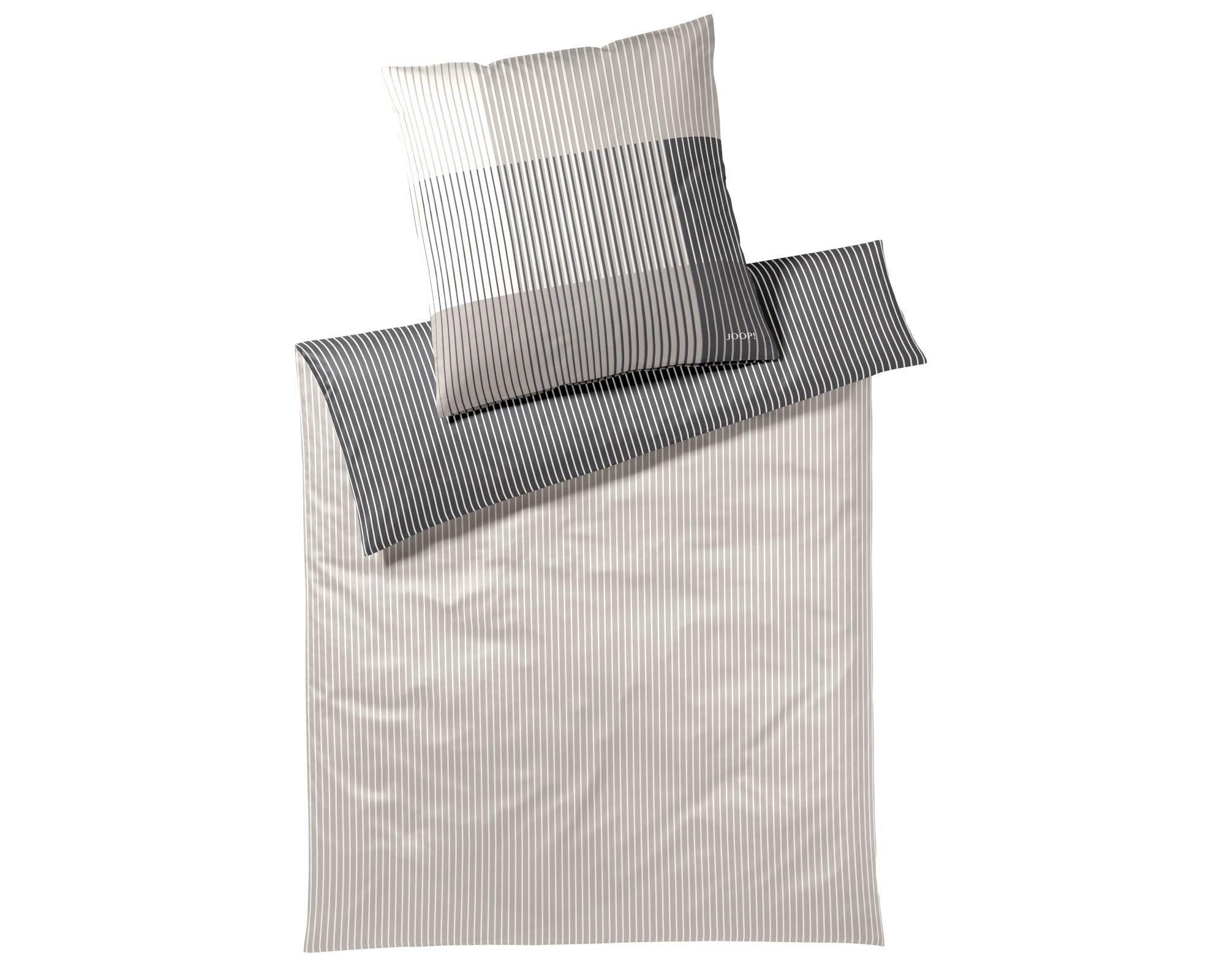 JOOP! »Divided« Stone 4113-09 Bettbezug (Bettwäsche) / 200x220 cm Image