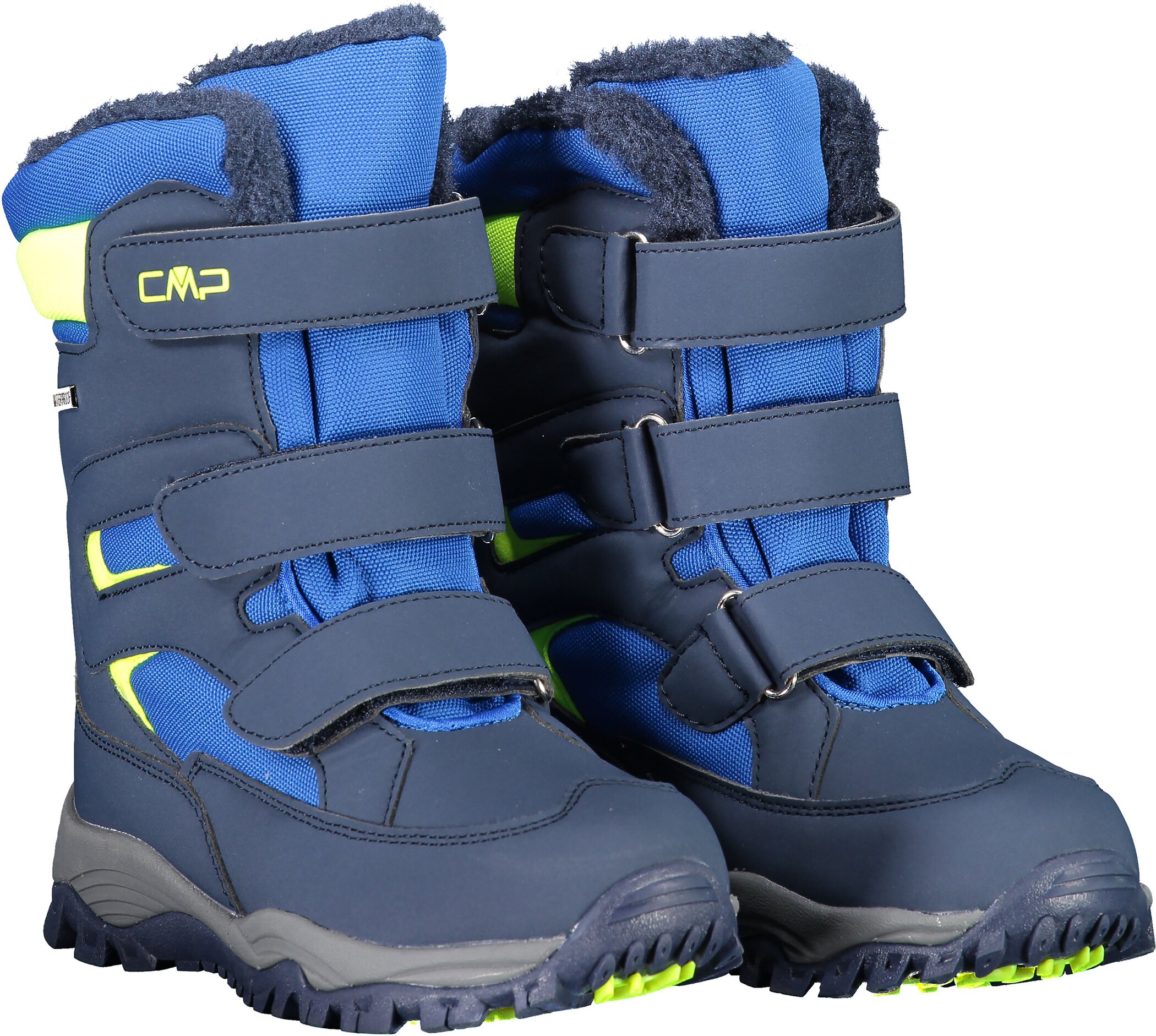 Winterboots CMP "KIDS HEXIS SNOW BOOT WP", Kinder, Gr. 30, schwarz blau, Synthetik, Schuhe Winterboots, gefüttert,Snowboots, Winterstiefel, Winterschuhe