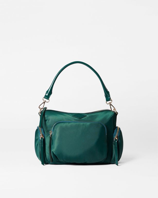 Emerald Small Chelsea Crossbody - Green - MZ Wallace Shoulder Bags