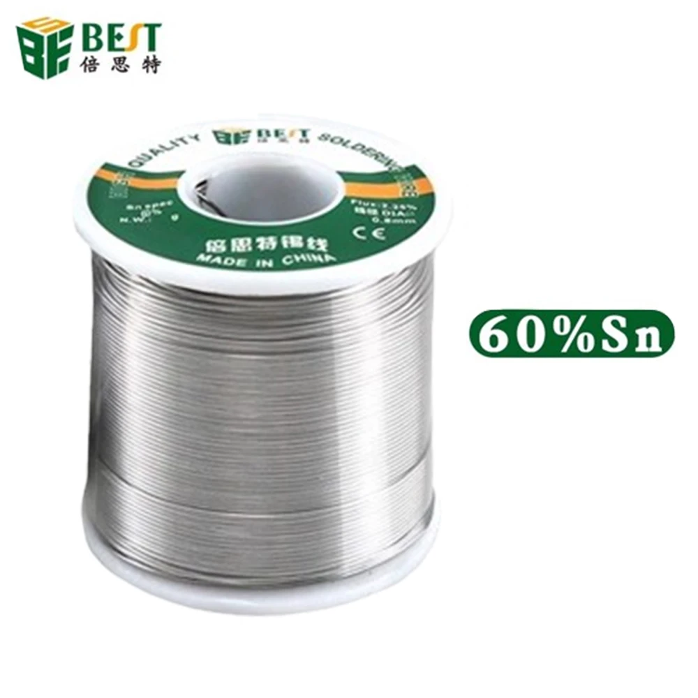 500 g Lötzinndraht Sn60/Pb40 Kolophoniumkern Schweißen Lötdrahtspule No-Clean-Flussmittel 2,25 % 0,3/0,4/0,5/0,6/0,8/1,0 mm Image