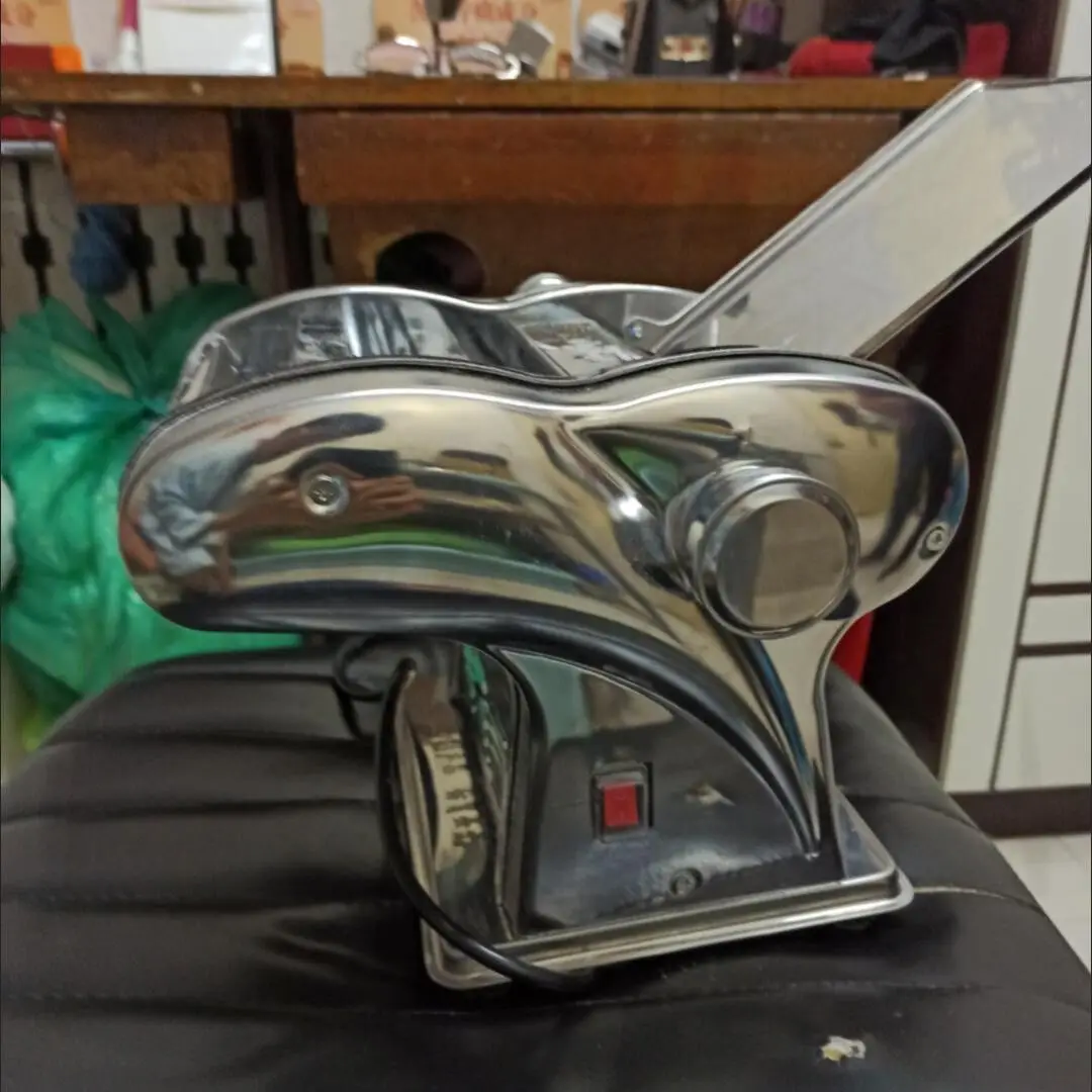 220V Kommerzielle Knetmaschine Teigausrollmaschine Elektrische Pasta Maker Hause Teig Mixer Nudeln Presse Roller Knödel Wrapper Image