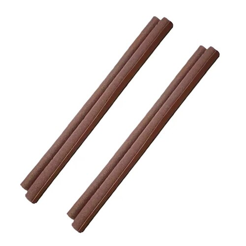 5er-Pack Türdichtungsstreifen für unten, 91 cm, Türzugstopper – flexibler Kunststoff in Handelsqualität unter der Türdichtung, antihaftbeschichtet, Lärm- und Zugluftblocker für Zuhause und Büro Image