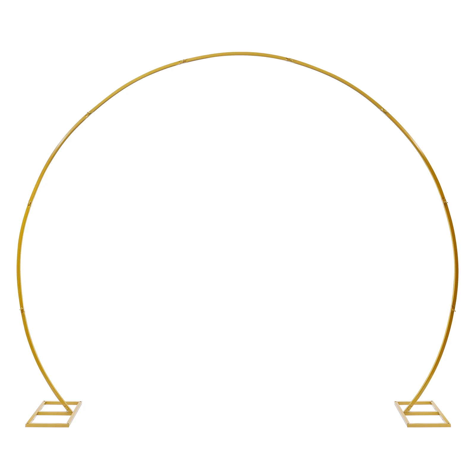 Large Size Gold Metal Circle Balloon Arch Decoration, for Birthday Decoration, Wedding Decoration, Background Decoration