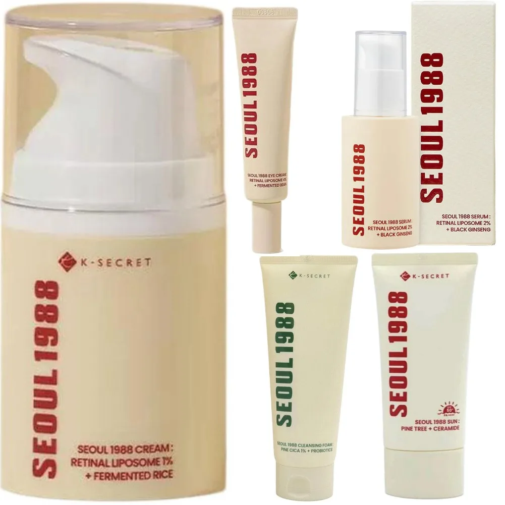 Séoul 1988 soin du visage crème hydratante rafraîchissante Non collant hydratation crème pour le visage crème au collagène lisse soins de la peau cosmétique ﻿