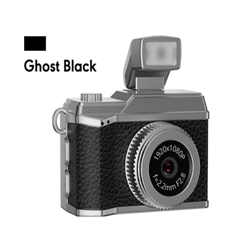 Die grenzüberschreitende HD 1080p Retro-Minikamera kann Fotos und Videos aufnehmen und kann als Schlüsselanhänger mit Blitz verwendet werden. Tragbare Kamera für Studenten