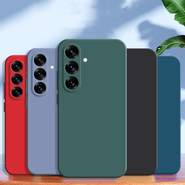 For Samsung Galaxy A56 5G Case Samsung Galaxy A56 5G Cover Shockproof Liquid Silicone TPU Phone Back Cover Samsung Galaxy A56 5G